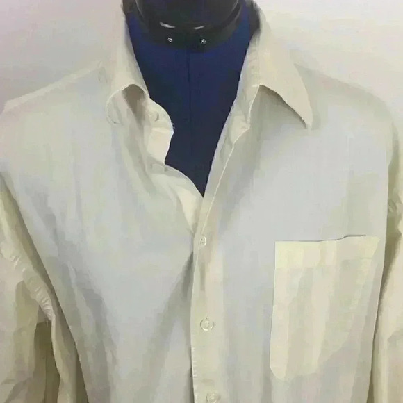 Nautica button up w/ front pocket. Light y… - Picture 3 of 5